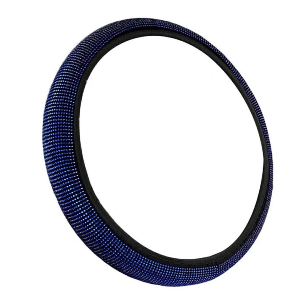 Steering Wheel Cover In Blue - Picture 2 of 5